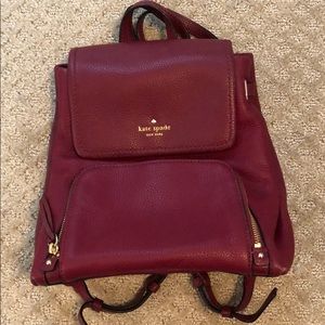 Kate Spade Leather Backpack